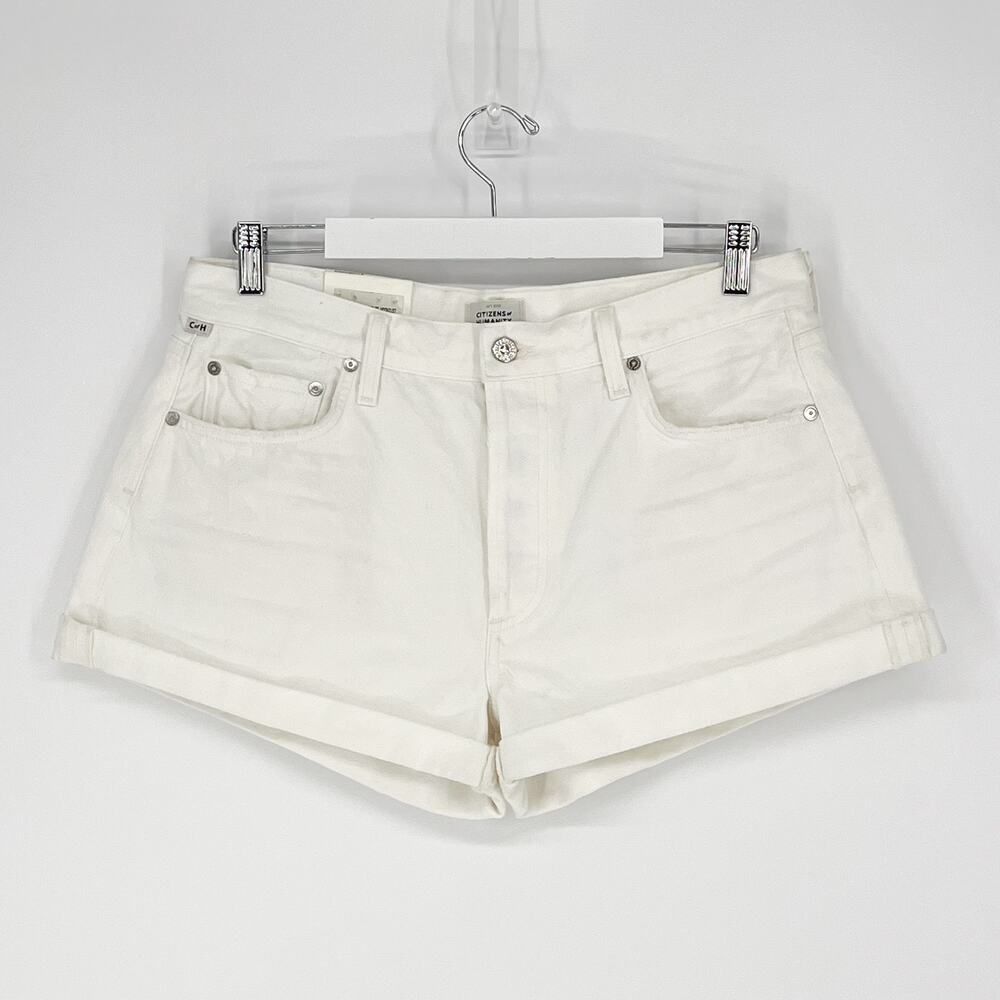 Citizens of Humanity NWT Annabelle Denim Shorts Women’s Size 30 White Vintage